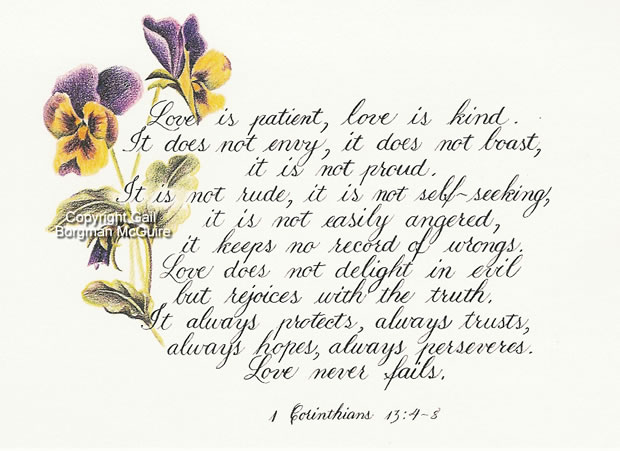 Corinthians 13:4-5