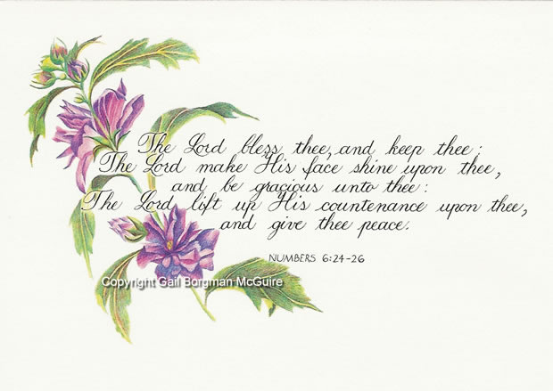 Numbers 6:24-26